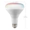 Satco 9.5W BR30 LED RGB & Tunable White - Starfish IOT - 120V - 760L, PK 2 S11276 - alternate 2